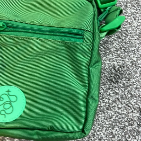 Baboon To The Moon Nylon Sling Crossbody Bag In Green - Picture 4 of 9